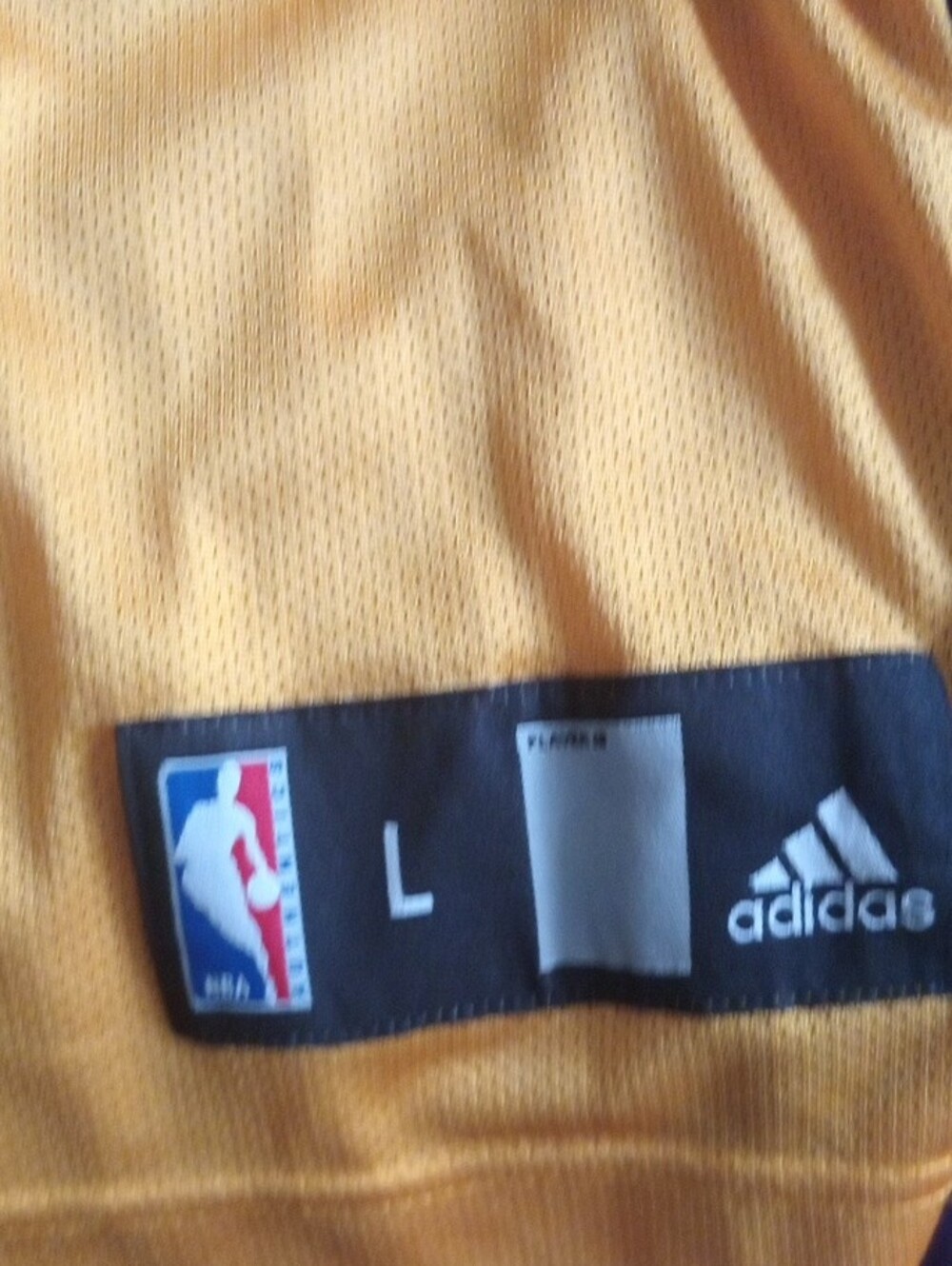 adidas Lakers Gold and Purple #24 Basketball Jersey - Picture 3 of 4
